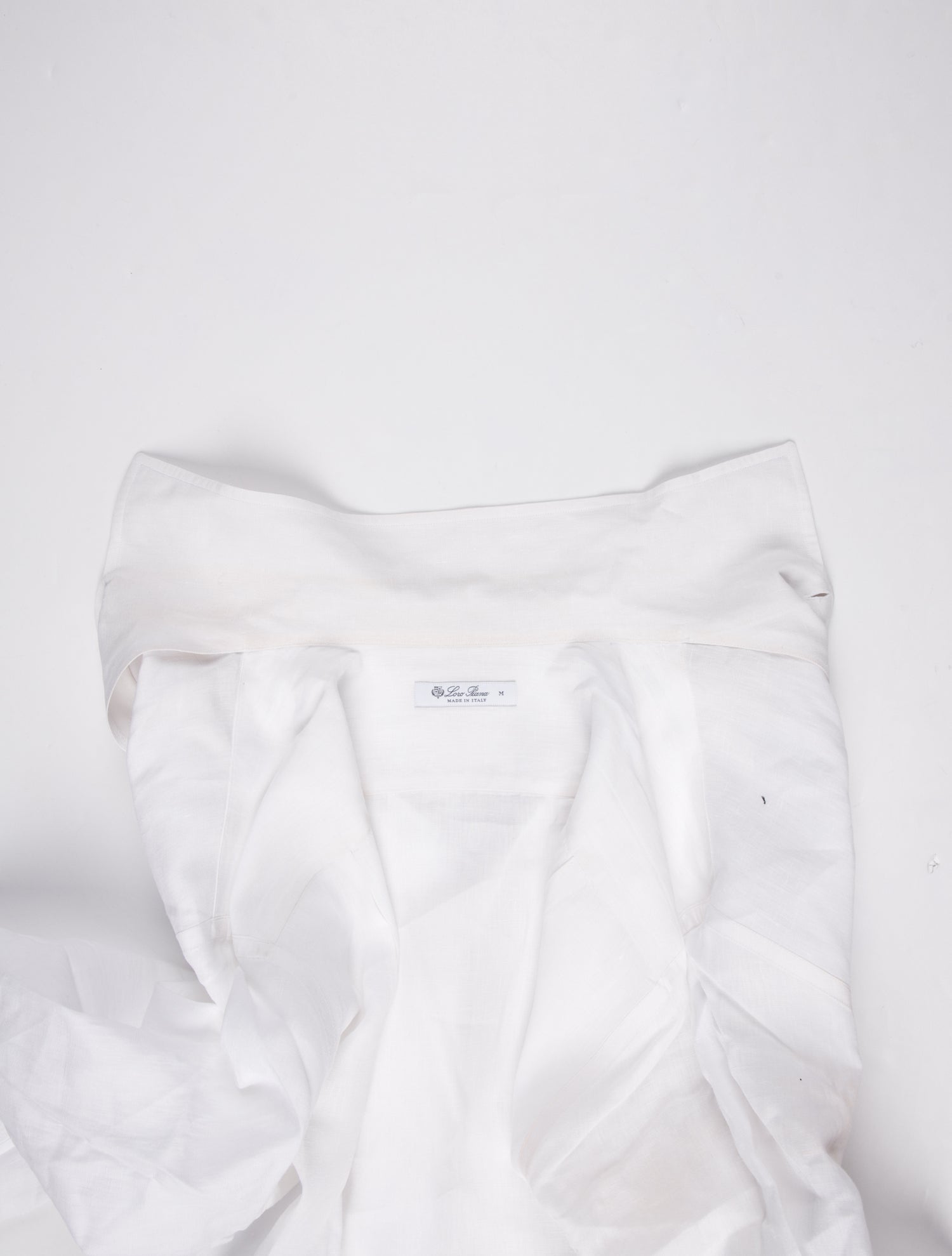 Loro Piana Linen Long Sleeve Dress Shirt